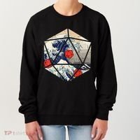 RPG Japanese Great Wave Gamer Men Women's Sweatshirt thumb 0