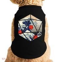 RPG Japanese Great Wave Gamer Men Doggie Tank thumb 0