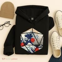 RPG Japanese Great Wave Gamer Men Hoodie thumb 4