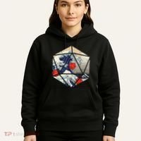 RPG Japanese Great Wave Gamer Men Hoodie thumb 5