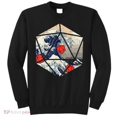 RPG Japanese Great Wave Gamer Men Sweatshirt