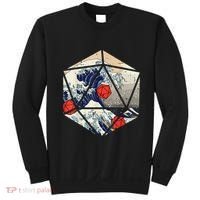 RPG Japanese Great Wave Gamer Men Sweatshirt thumb 0