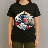 RPG Japanese Great Wave Gamer Men T-Shirt thumb 4