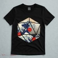 RPG Japanese Great Wave Gamer Men T-Shirt thumb 5