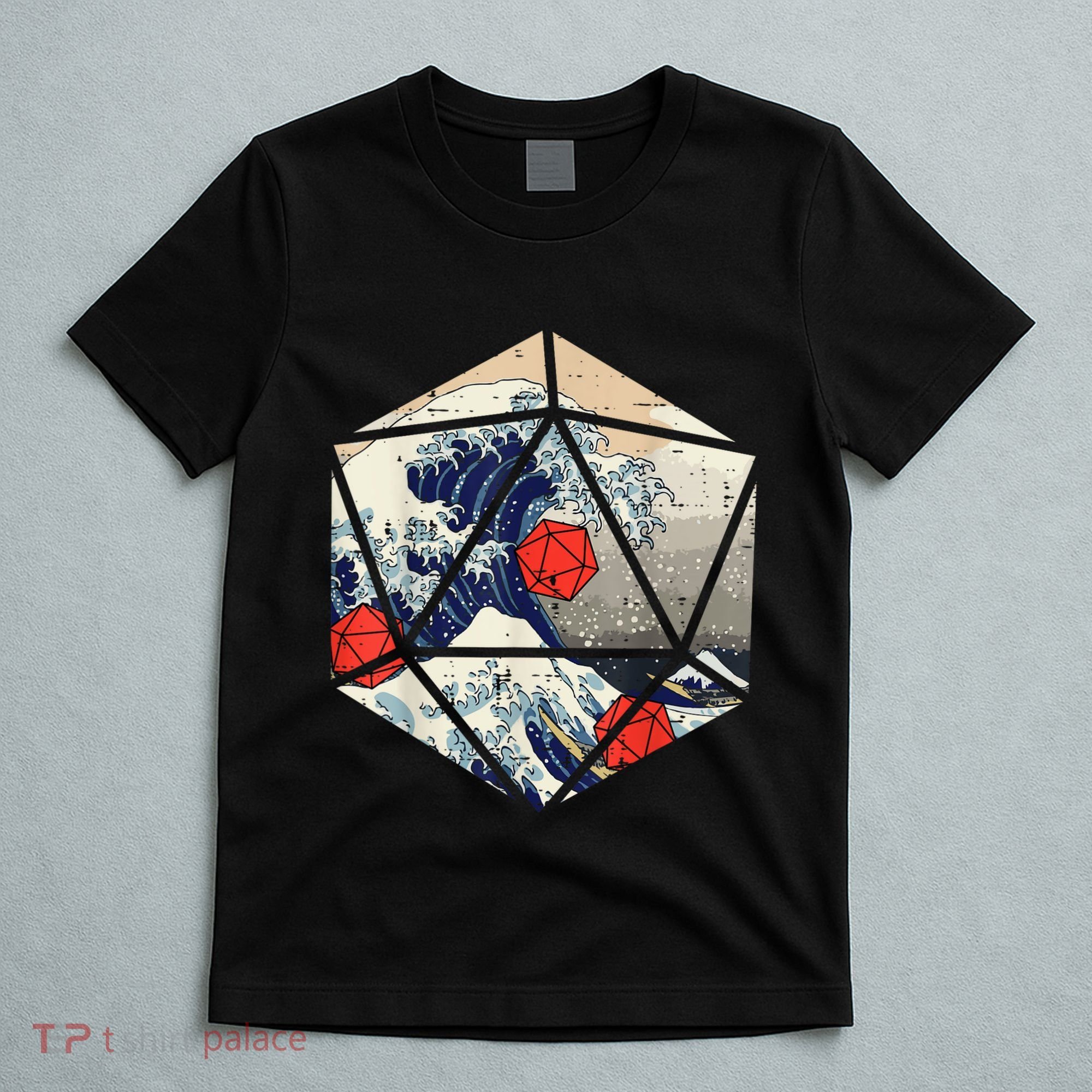 RPG Japanese Great Wave Gamer Men T-Shirt