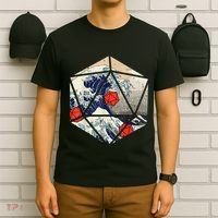 RPG Japanese Great Wave Gamer Men T-Shirt thumb 6