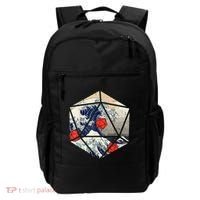 RPG Japanese Great Wave Gamer Men Backpack thumb 0