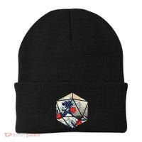 RPG Japanese Great Wave Gamer Men Beanie thumb 0