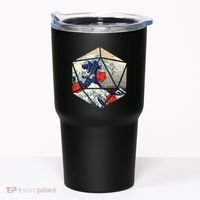 RPG Japanese Great Wave Gamer Men Tumbler thumb 0