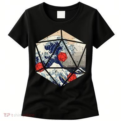 RPG Japanese Great Wave Gamer Men Women's T-Shirt