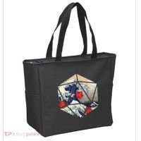 RPG Japanese Great Wave Gamer Men Tote Bag thumb 2