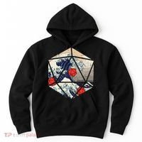 Rpg Japanese Great Wave Gamer Hoodie thumb 0