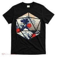 Rpg Japanese Great Wave Gamer T-Shirt thumb 0