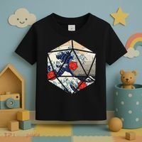 Rpg Japanese Great Wave Gamer Toddler T-Shirt thumb 3