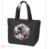 Rpg Japanese Great Wave Gamer Tote Bag thumb 3