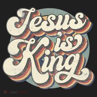 Retro Jesus Is King Christian Bible Religious Beanie thumb 2