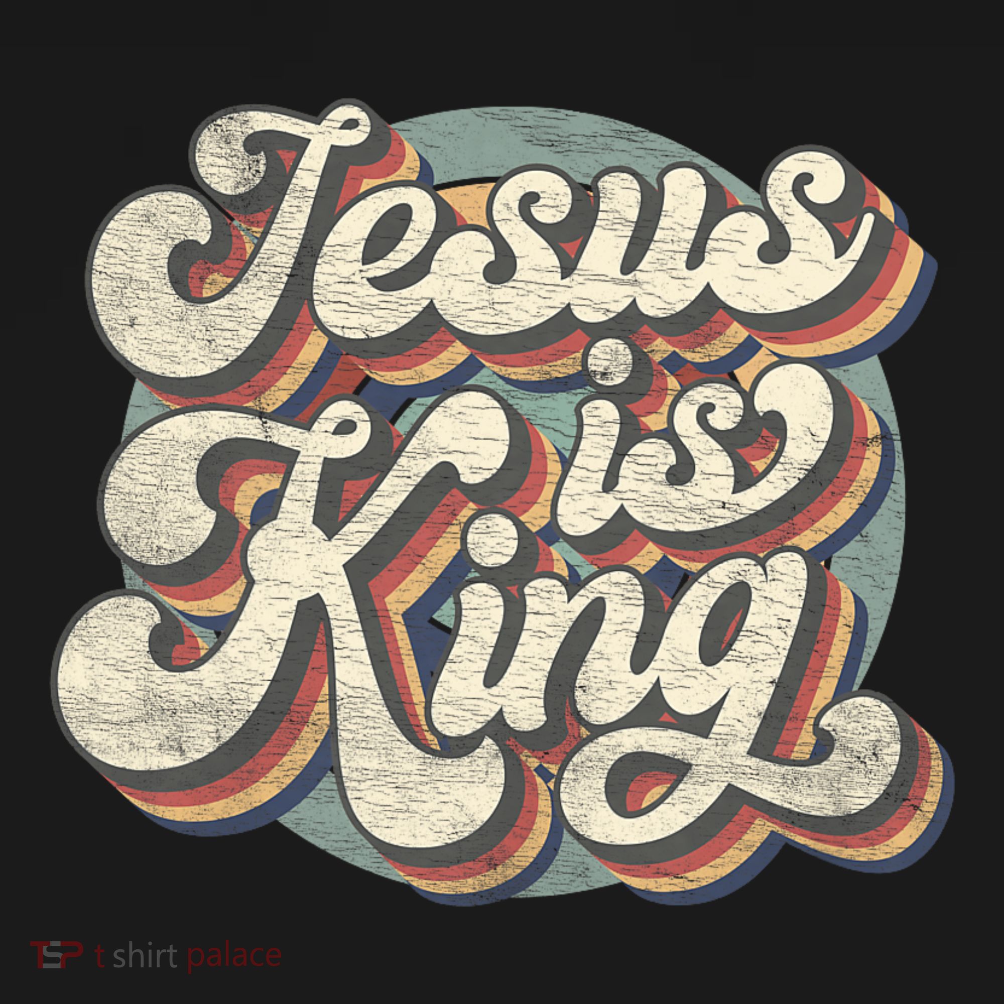 Retro Jesus Is King Christian Bible Religious Women's Hoodie