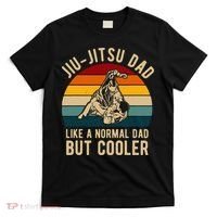 Retro Jiu Jitsu Dad Bjj Man Father Vintage T-Shirt thumb 0