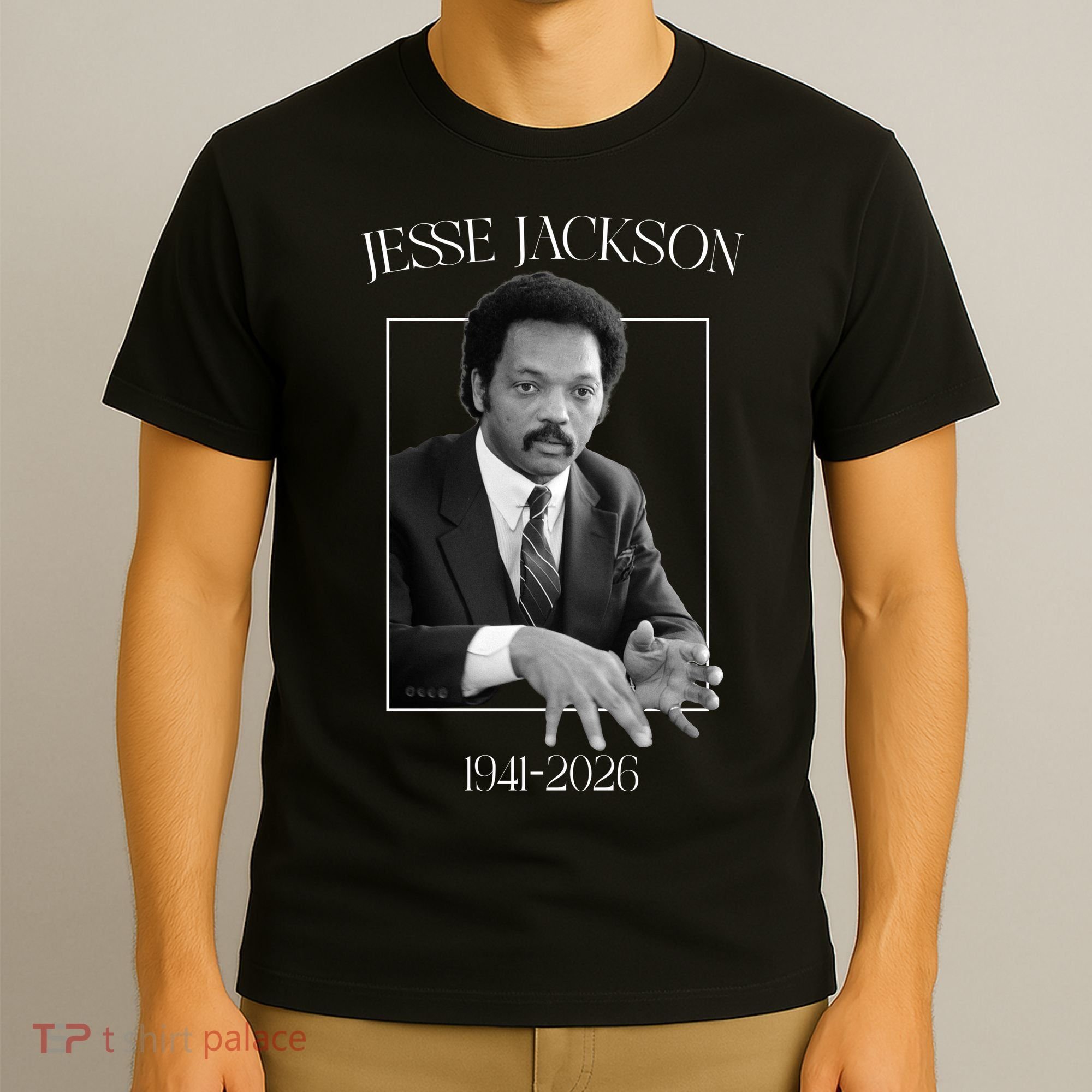 Rev Jesse Jackson 1941-2026 Tribute T-Shirt