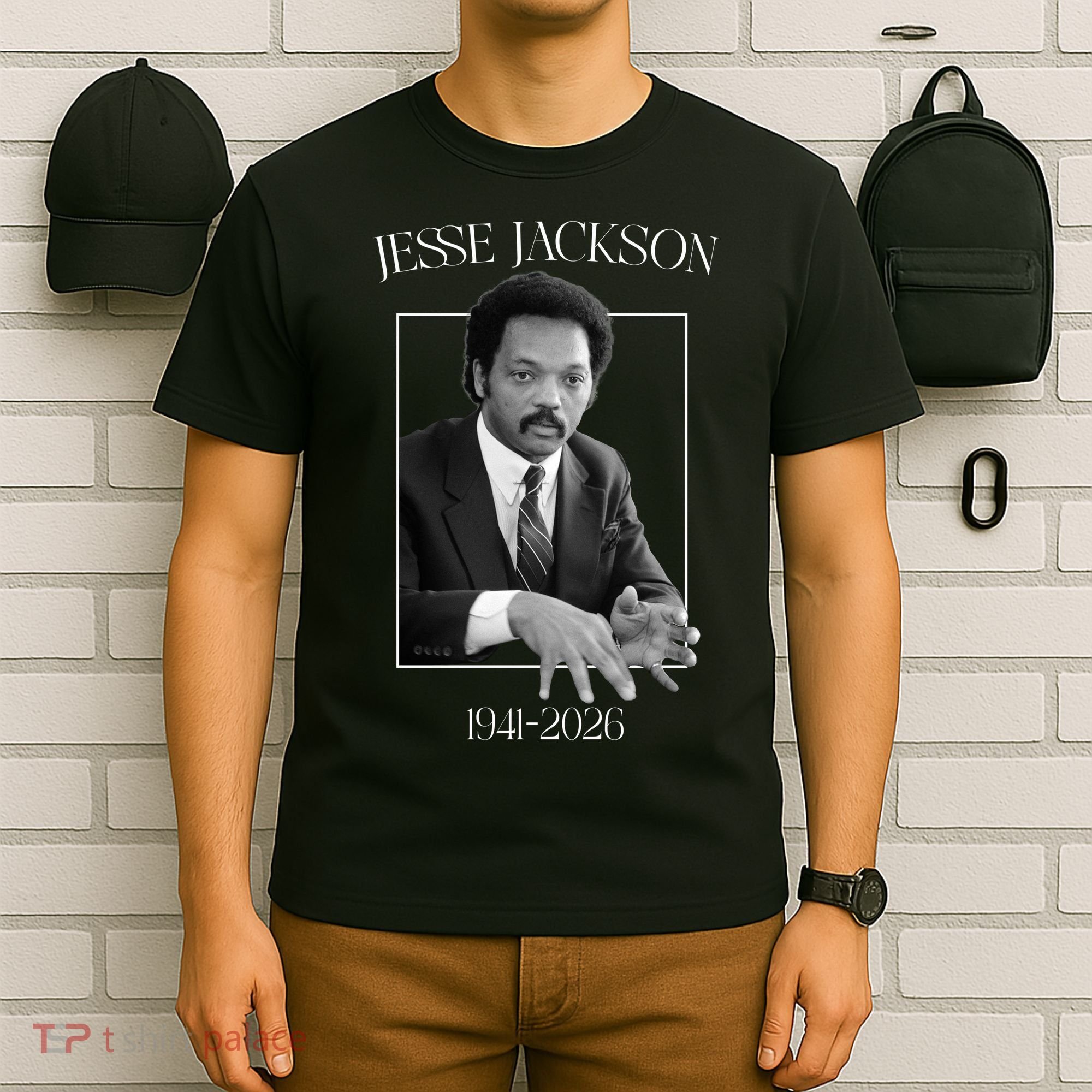 Rev Jesse Jackson 1941-2026 Tribute T-Shirt