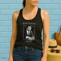 Rev Jesse Jackson 1941-2026 Tribute Women's Tank Top thumb 2
