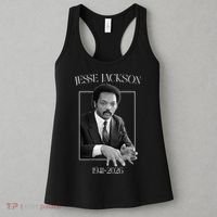 Rev Jesse Jackson 1941-2026 Tribute Women's Tank Top thumb 3