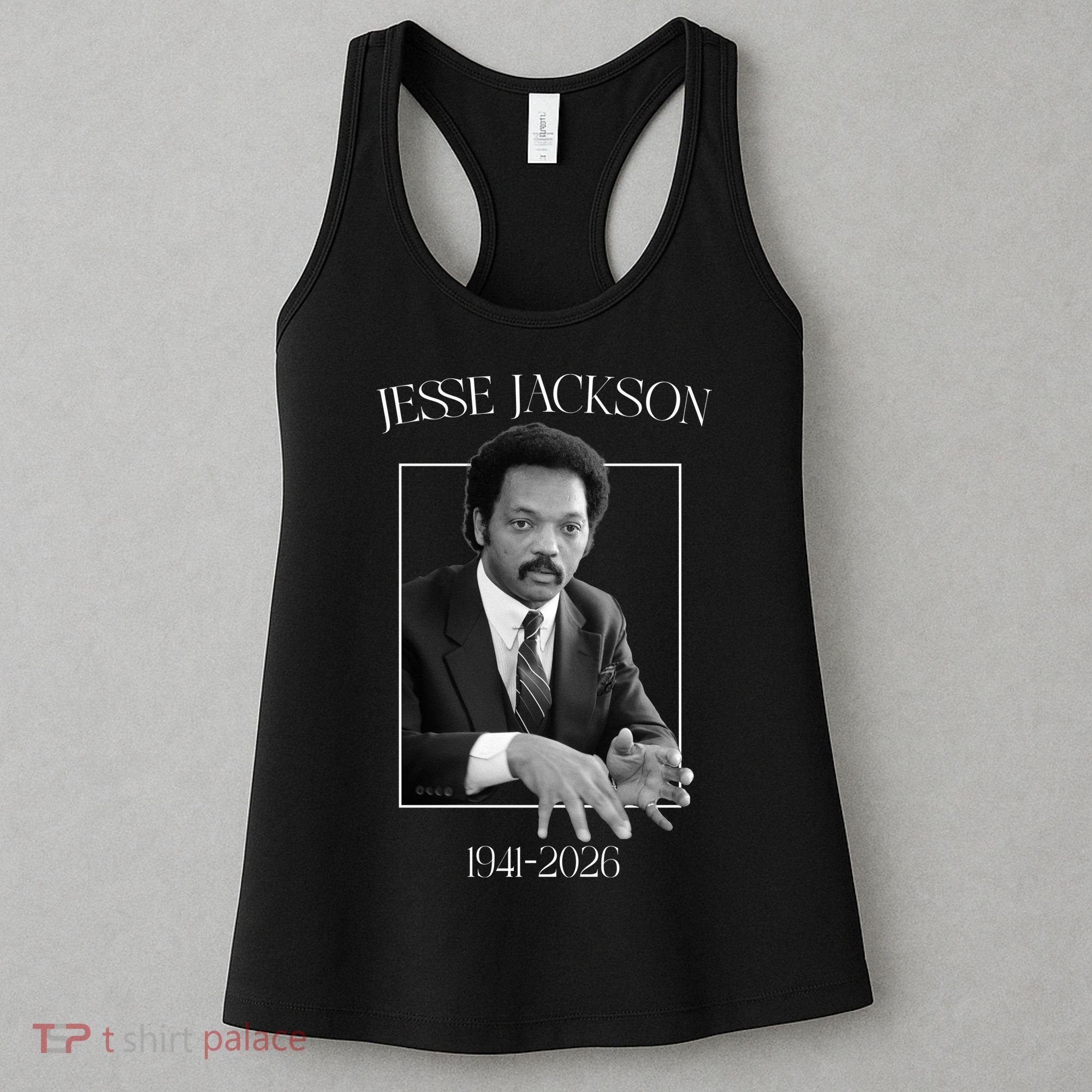 Rev Jesse Jackson 1941-2026 Tribute Women's Tank Top