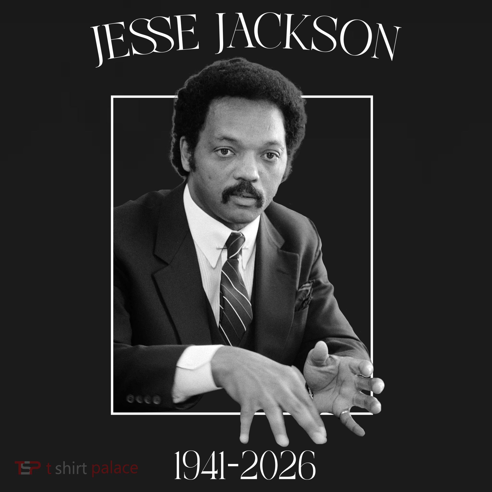 Rev Jesse Jackson 1941-2026 Tribute Women's Tank Top