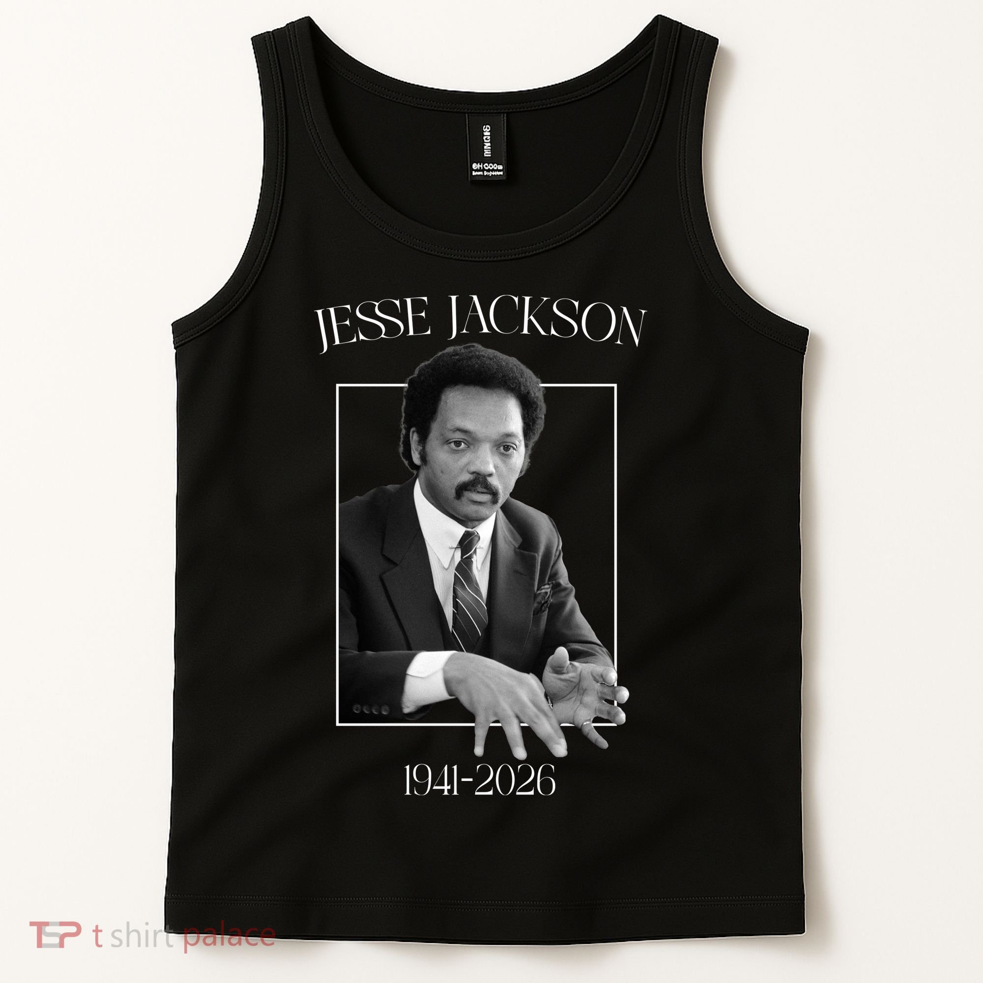 Rev Jesse Jackson 1941-2026 Tribute Tank Top