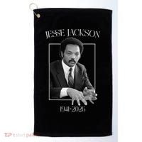 Rev Jesse Jackson 1941-2026 Tribute Golf Towel thumb 0
