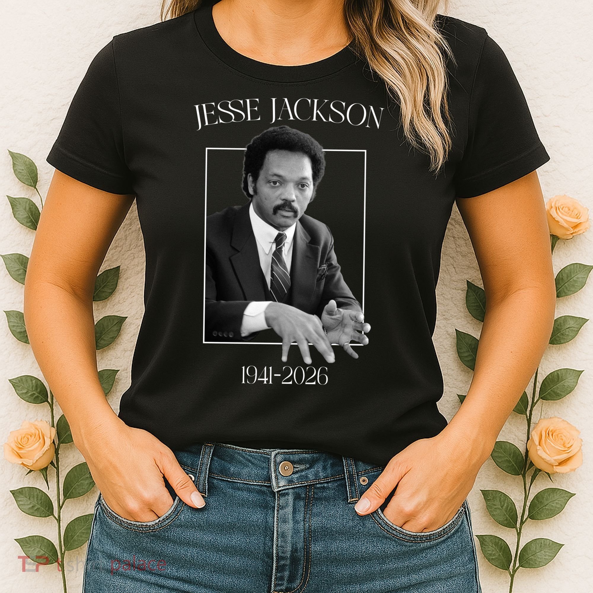 Rev Jesse Jackson 1941-2026 Tribute Women's T-Shirt