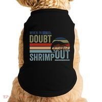 Retro Jiu Jitsu Martial Art When In Doubt Shrimp Out Bjj Mma Doggie Tank thumb 0