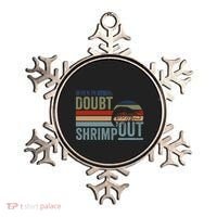 Retro Jiu Jitsu Martial Art When In Doubt Shrimp Out Bjj Mma Ornament thumb 0