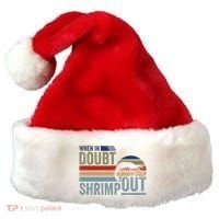 Retro Jiu Jitsu Martial Art When In Doubt Shrimp Out Bjj Mma Santa Hat thumb 0