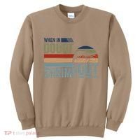 Retro Jiu Jitsu Martial Art When In Doubt Shrimp Out Bjj Mma Sweatshirt thumb 0
