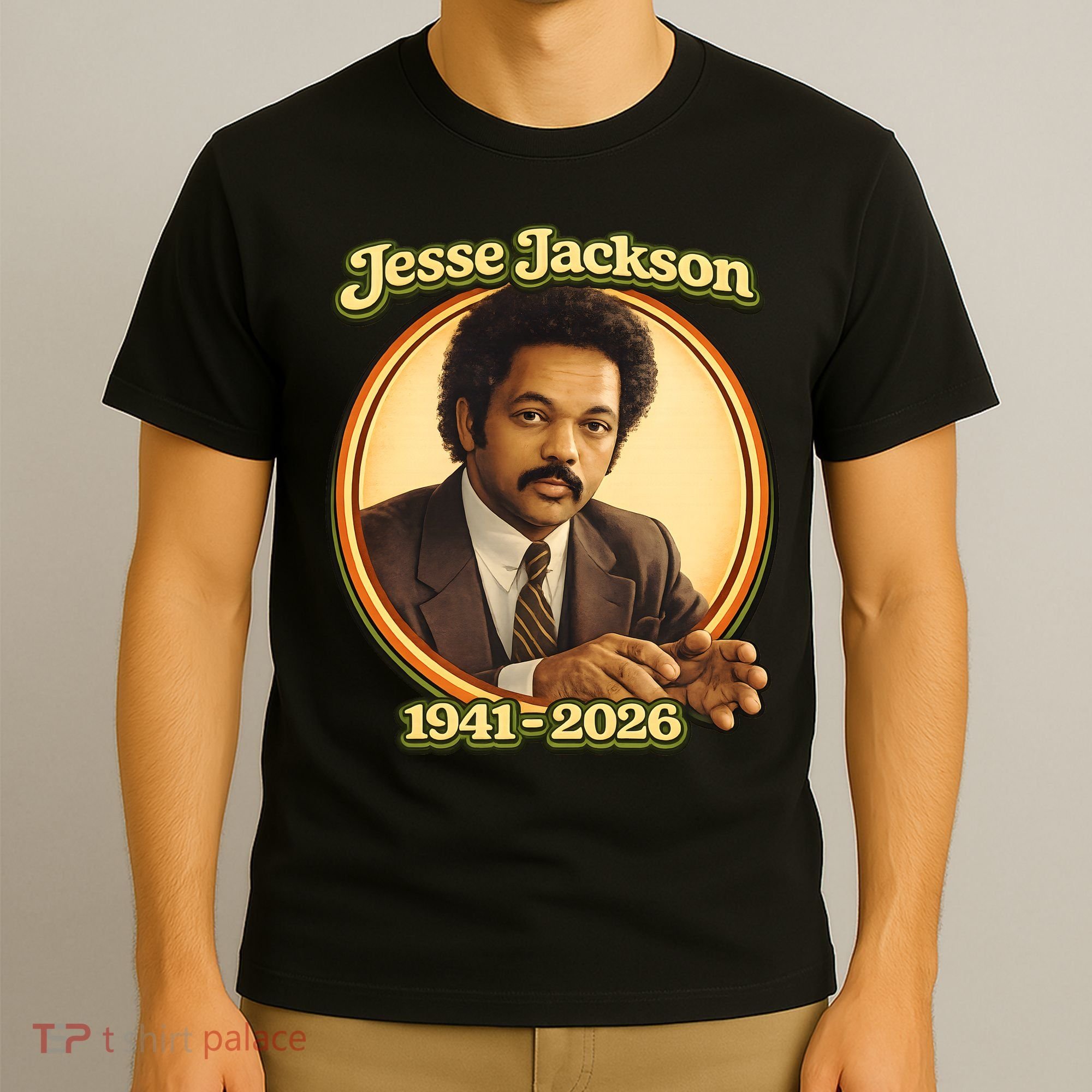 Retro Jesse Jackson 1941-2026 Vintage T-Shirt