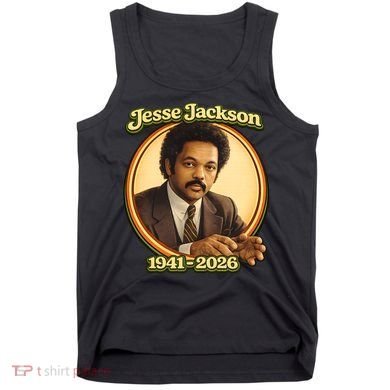 Retro Jesse Jackson 1941-2026 Vintage Tank Top