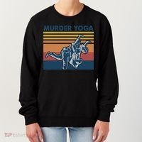 Retro Jiu Jitsu Murder Yoga Jiu Jitsu Murder Yoga Women's Sweatshirt thumb 0