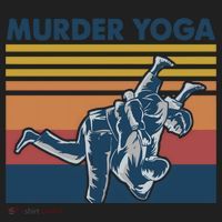 Retro Jiu Jitsu Murder Yoga Jiu Jitsu Murder Yoga Women's Sweatshirt thumb 2