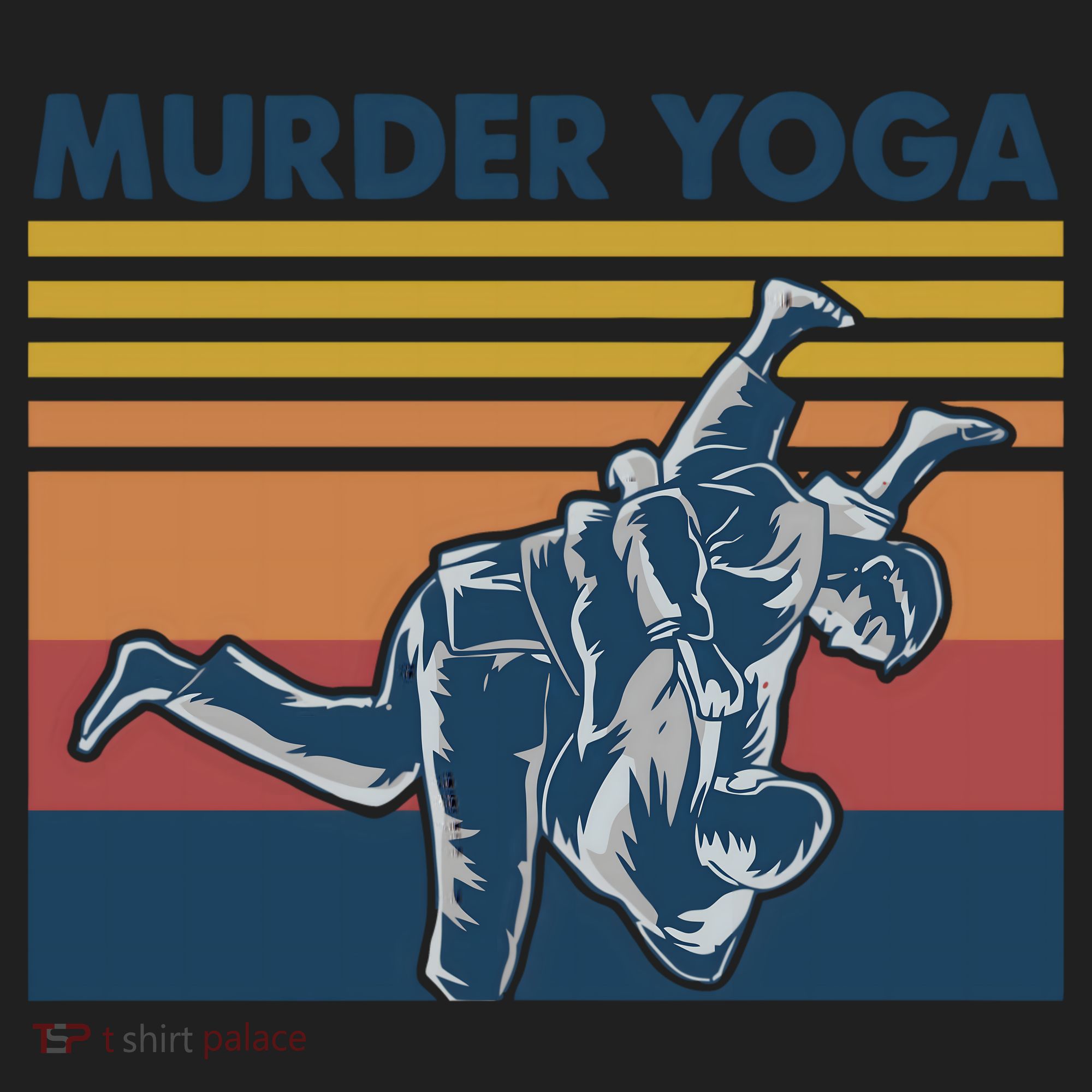 Retro Jiu Jitsu Murder Yoga Jiu Jitsu Murder Yoga Women's Sweatshirt