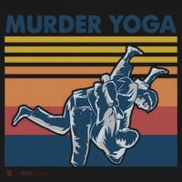 Retro Jiu Jitsu Murder Yoga Jiu Jitsu Murder Yoga Toddler Hoodie thumb 2