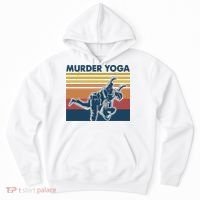 Retro Jiu Jitsu Murder Yoga Jiu Jitsu Murder Yoga Hoodie thumb 0