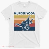 Retro Jiu Jitsu Murder Yoga Jiu Jitsu Murder Yoga T-Shirt thumb 0