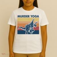 Retro Jiu Jitsu Murder Yoga Jiu Jitsu Murder Yoga T-Shirt thumb 4