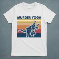 Retro Jiu Jitsu Murder Yoga Jiu Jitsu Murder Yoga T-Shirt thumb 5