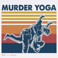 Retro Jiu Jitsu Murder Yoga Jiu Jitsu Murder Yoga Women's Tank Top thumb 5