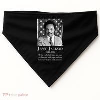 RIP Jesse Jackson 1941-2026 Quote Tribute USA-Made Doggie Bandana thumb 0