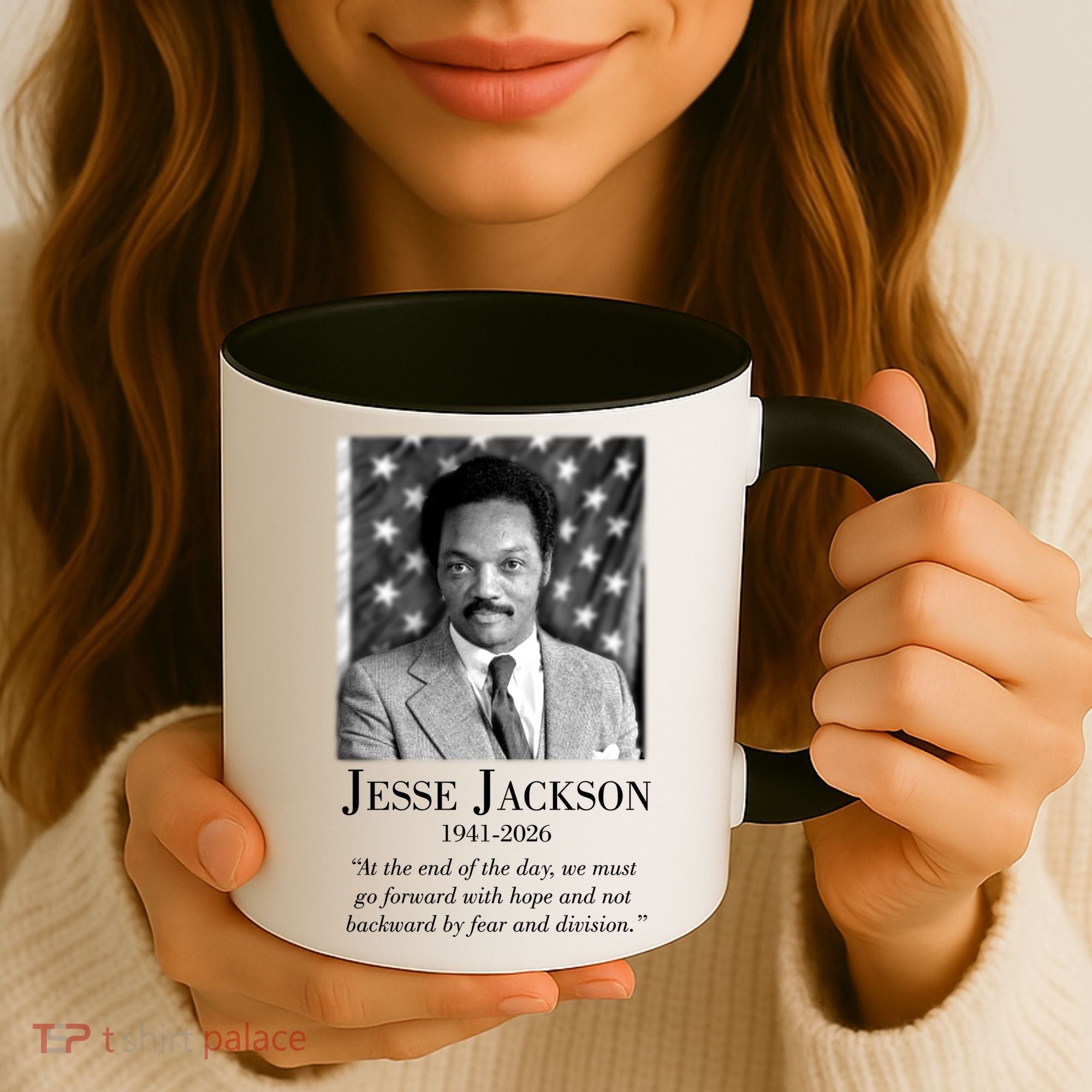 RIP Jesse Jackson 1941-2026 Quote Tribute Coffee Mug
