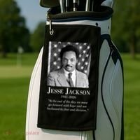 RIP Jesse Jackson 1941-2026 Quote Tribute Golf Towel thumb 2