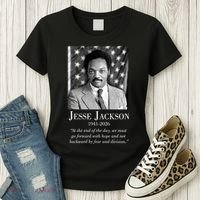 RIP Jesse Jackson 1941-2026 Quote Tribute Women's T-Shirt thumb 3
